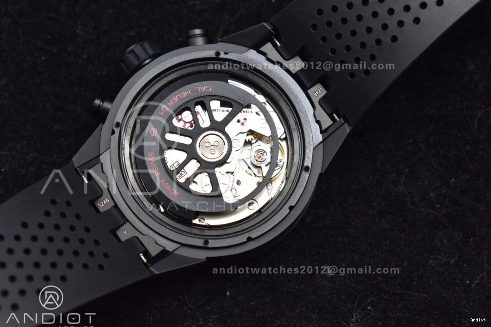 XF Ceramic Cal. 45mm Carrera Full 01 A Elegant 535 Blk HEUER 0714